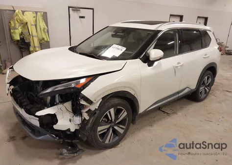 2023 Nissan Rogue Sl Intelligent Awd from USA, damaged, VIN JN8BT3CB9PW470179